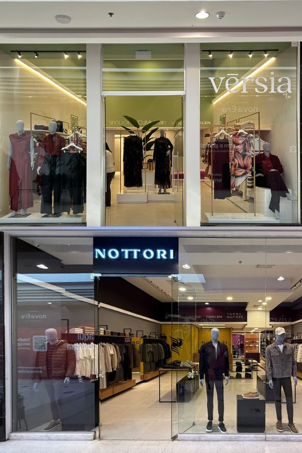 Novas Lojas: Nottori e Vérsia